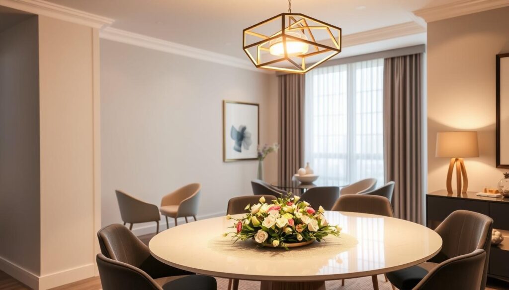 modern dining room lighting