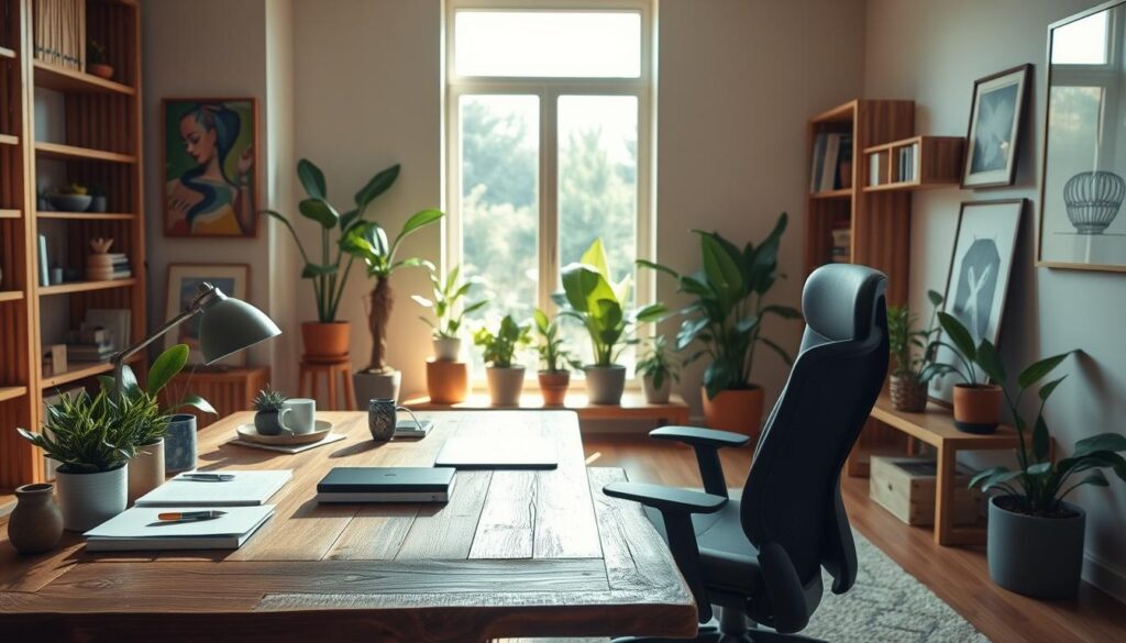 upscale workspace design